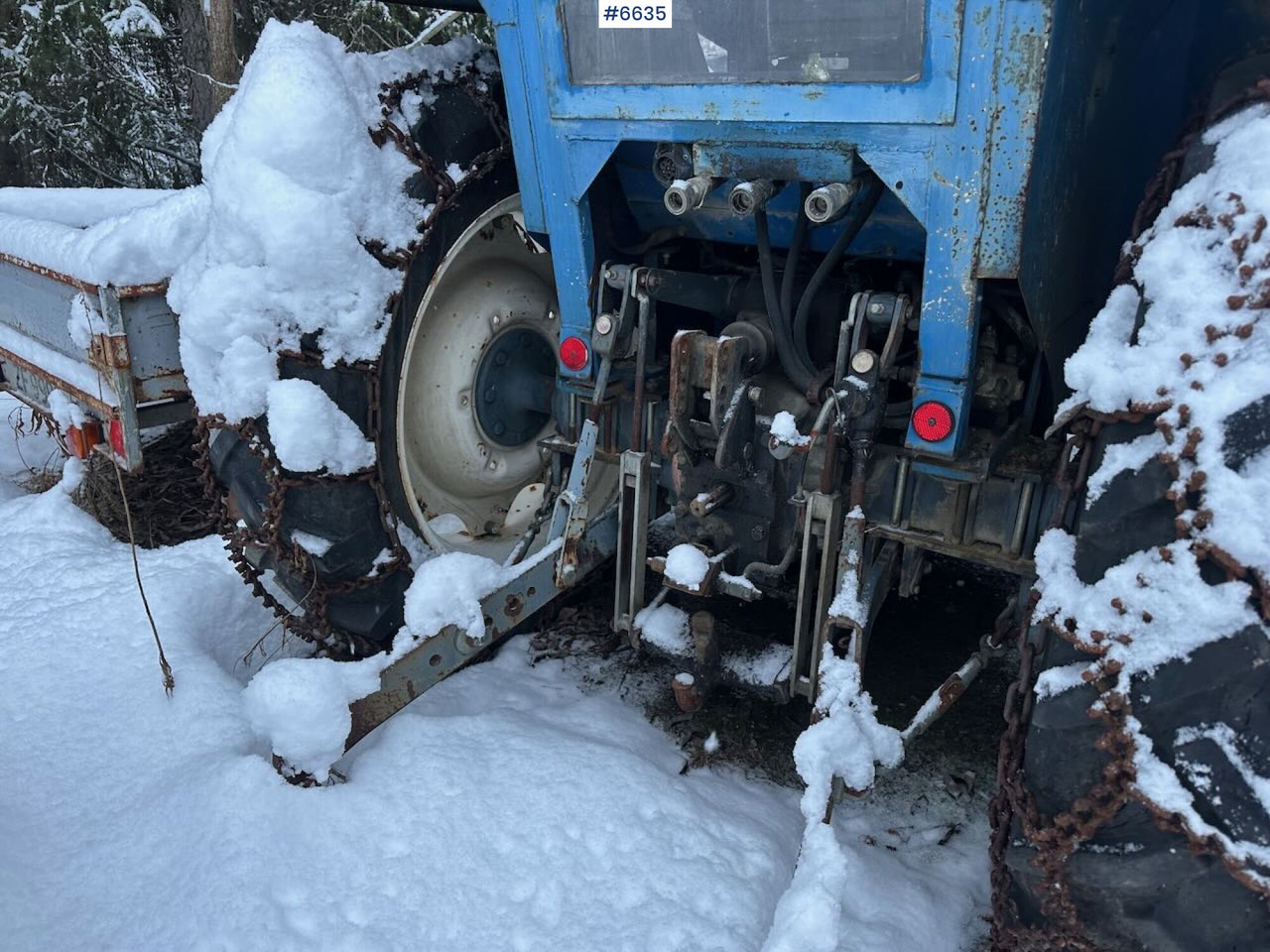 1985 Iseki 4451 tractor w/ front loader. - Máy cày: hình 5 1985 Iseki 4451 tractor w/ front loader. - Máy cày: hình 5