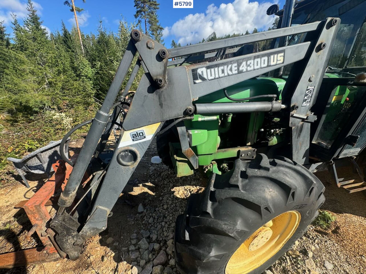 1985 John Deere 2040 4x4 w/ front loader - Máy cày: hình 3 1985 John Deere 2040 4x4 w/ front loader - Máy cày: hình 3