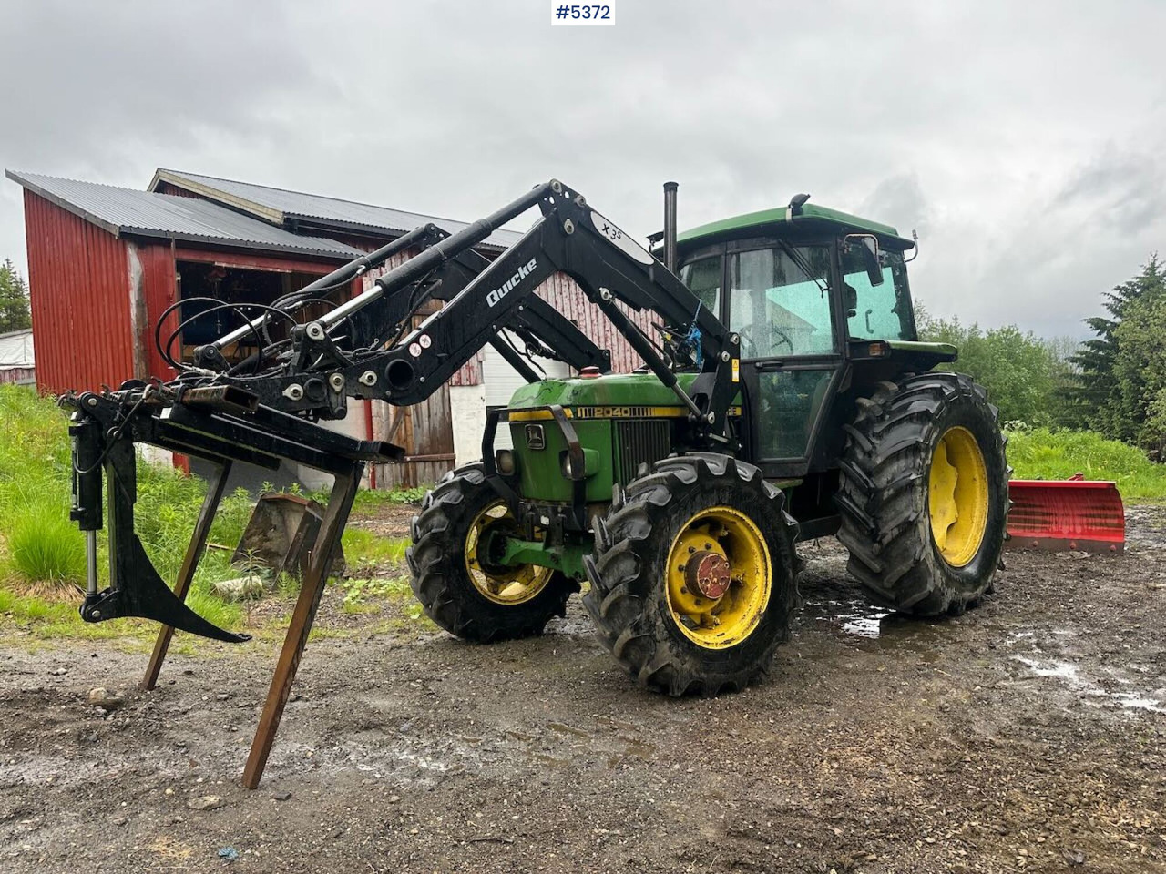 1985 John Deere 2040 Synchron - Máy cày: hình 1 1985 John Deere 2040 Synchron - Máy cày: hình 1