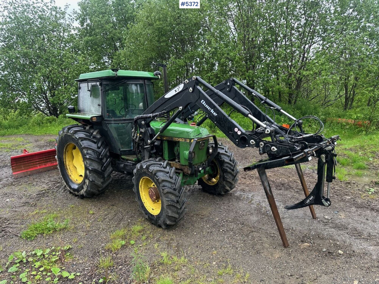1985 John Deere 2040 Synchron - Máy cày: hình 2 1985 John Deere 2040 Synchron - Máy cày: hình 2