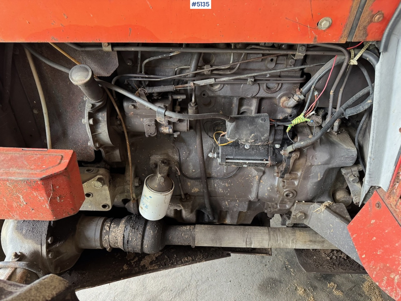 1986 Massey Ferguson 265 - Máy cày: hình 4 1986 Massey Ferguson 265 - Máy cày: hình 4