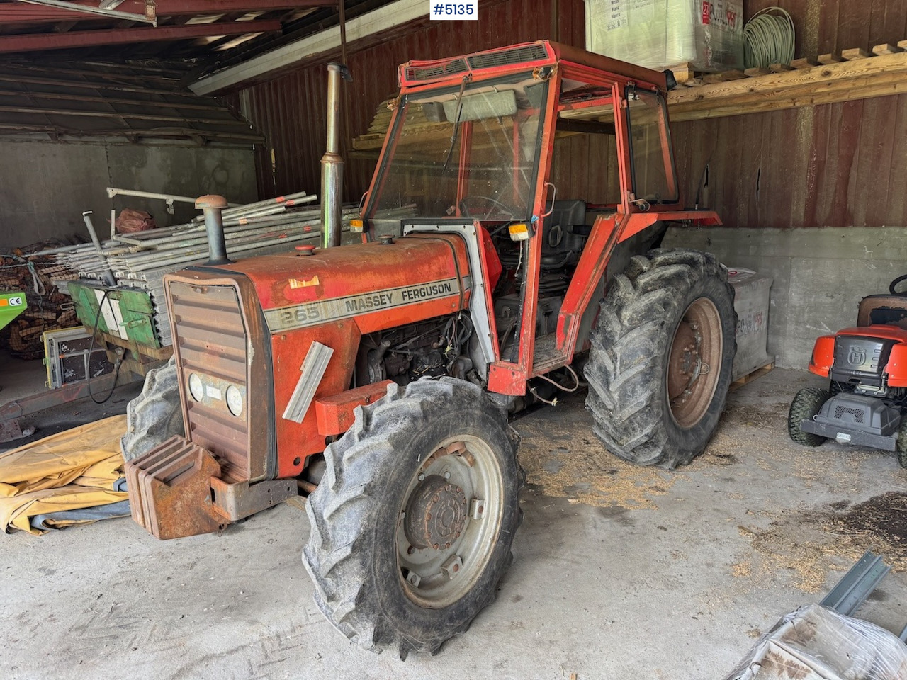 1986 Massey Ferguson 265 - Máy cày: hình 1 1986 Massey Ferguson 265 - Máy cày: hình 1