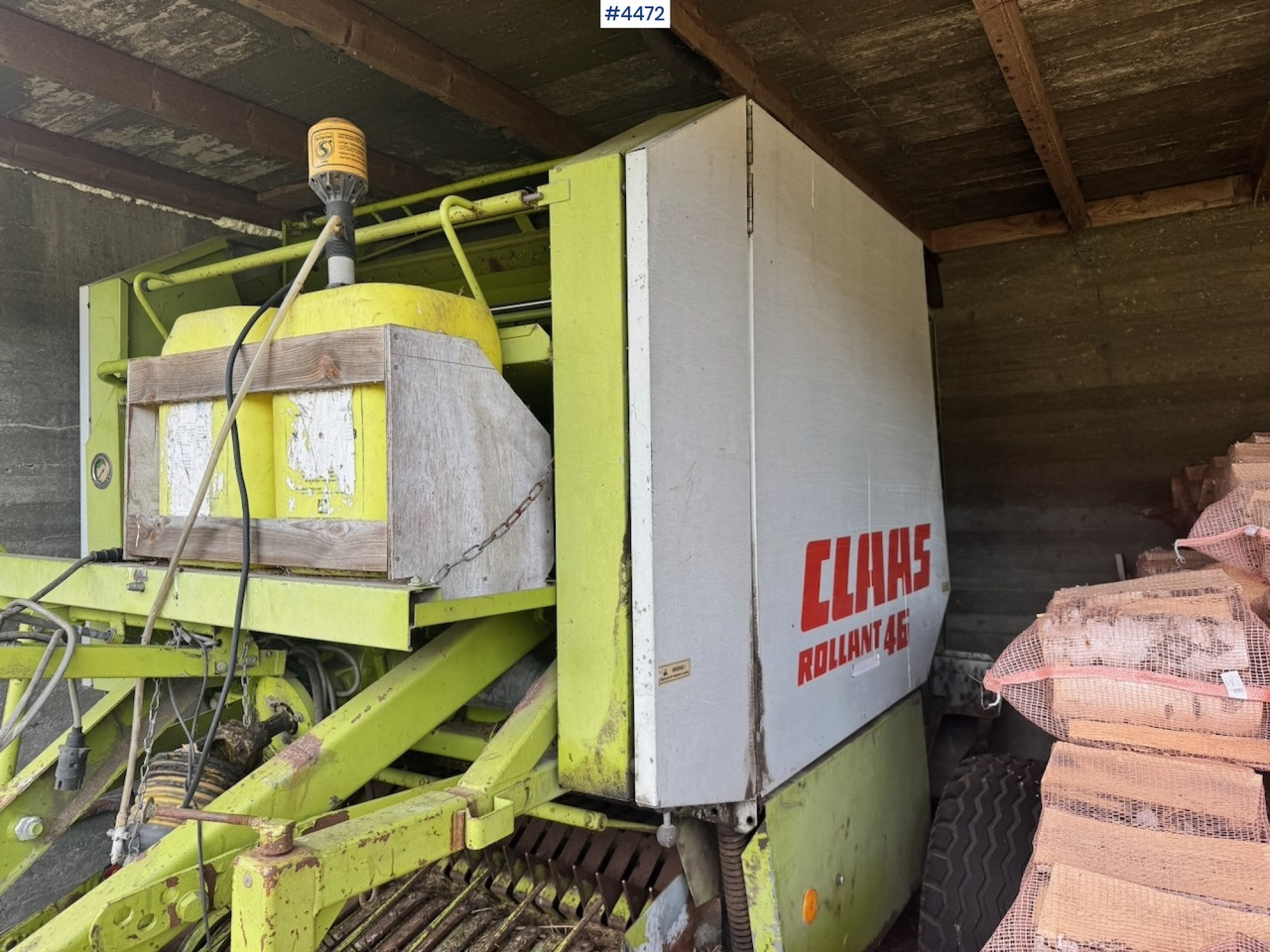 1990 Claas Rollant 46 Round Baler - Trang thiết bị dàn trải: hình 3 1990 Claas Rollant 46 Round Baler - Trang thiết bị dàn trải: hình 3