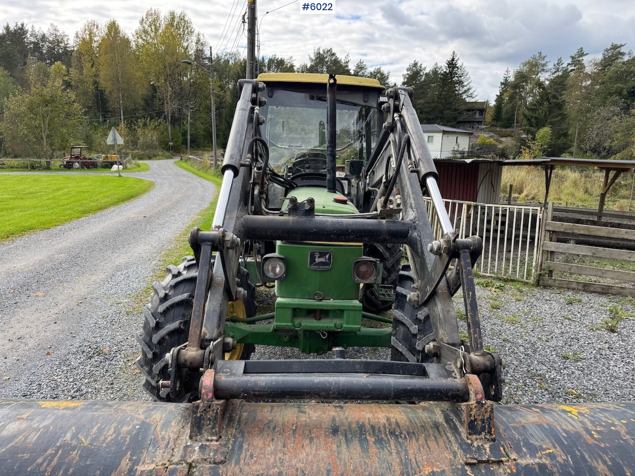 1990 John Deere 1950 Power Synchron w/ front loader. - Máy cày: hình 3 1990 John Deere 1950 Power Synchron w/ front loader. - Máy cày: hình 3