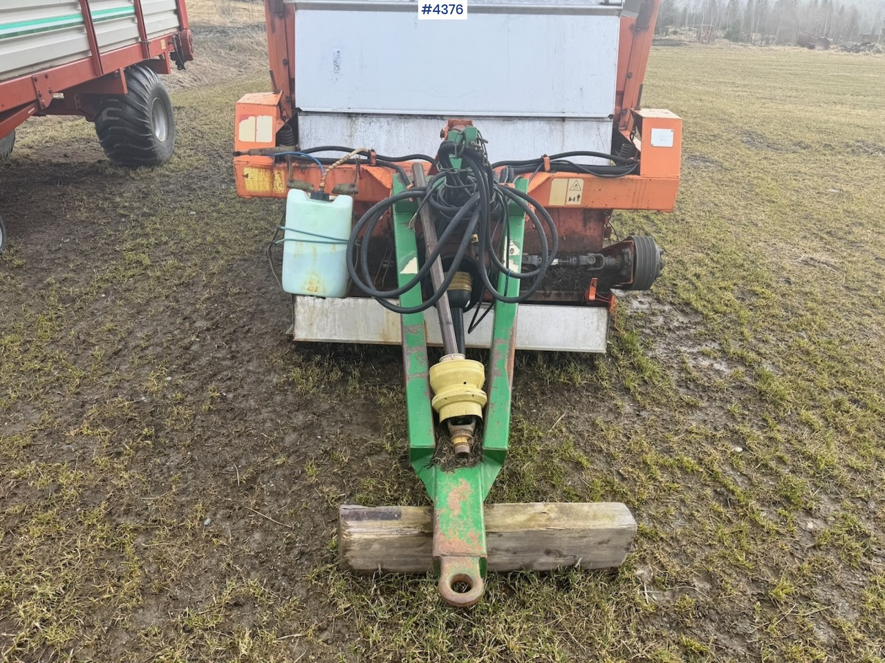 Trang thiết bị dàn trải 1990 Orkel Splitt 14 forage wagon: hình 12
