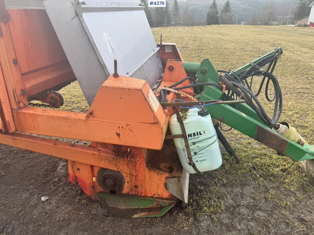 Trang thiết bị dàn trải 1990 Orkel Splitt 14 forage wagon: hình 10