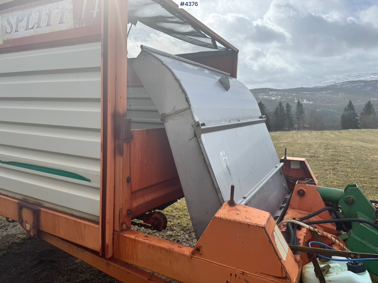 Trang thiết bị dàn trải 1990 Orkel Splitt 14 forage wagon: hình 9