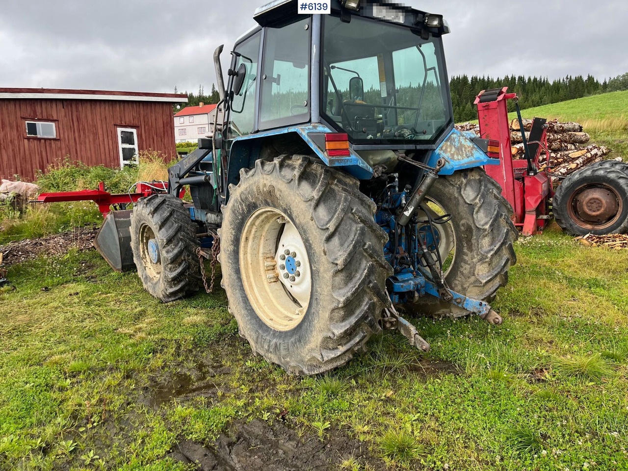 1992 Ford 5640 w/ Trima front loader - Máy cày: hình 3 1992 Ford 5640 w/ Trima front loader - Máy cày: hình 3