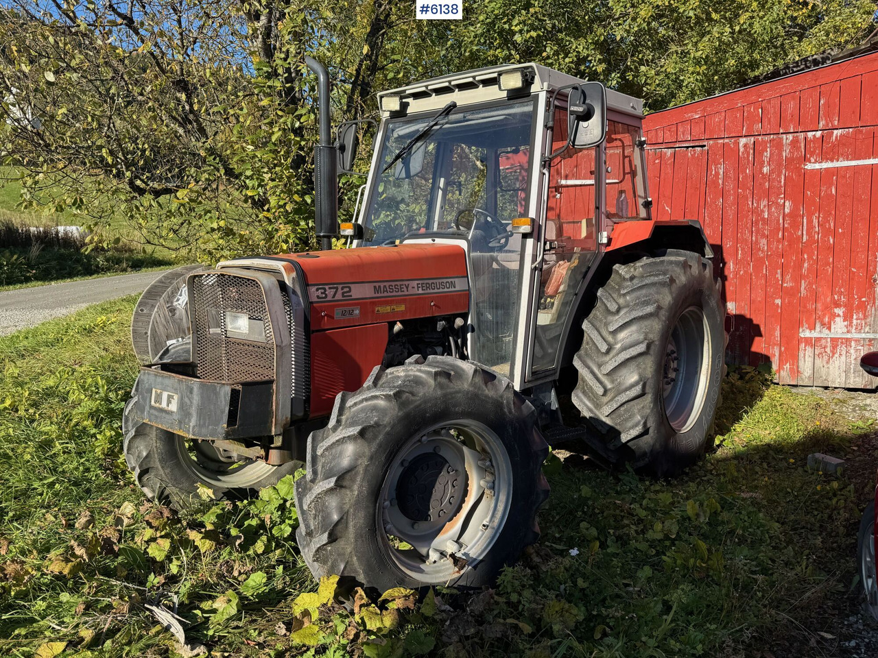 1992 Massey Ferguson 372 - Máy cày: hình 2 1992 Massey Ferguson 372 - Máy cày: hình 2