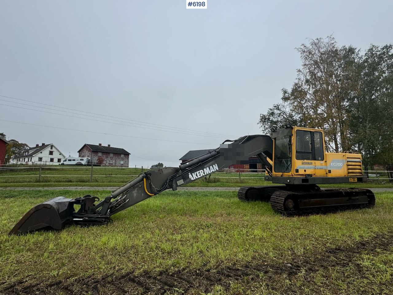 1993 Åkerman EC200 Tracked excavator w/ 2 buckets. New belts and sprocket. - Máy xúc: hình 4 1993 Åkerman EC200 Tracked excavator w/ 2 buckets. New belts and sprocket. - Máy xúc: hình 4