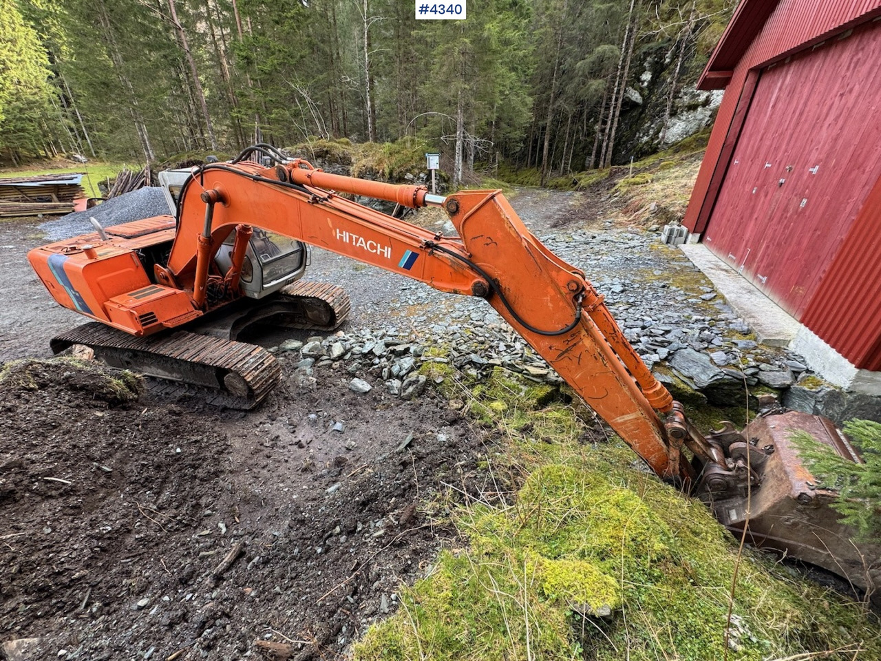 1994 Hitachi EX120-2 - Máy xúc: hình 4 1994 Hitachi EX120-2 - Máy xúc: hình 4