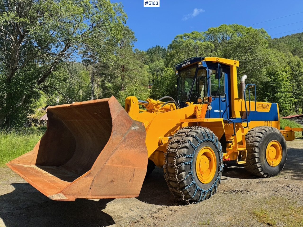 1994 Komatsu WA420-1 Wheel Loader w/ Bucket. 7200 hours! - Máy xúc lật bánh lốp: hình 1 1994 Komatsu WA420-1 Wheel Loader w/ Bucket. 7200 hours! - Máy xúc lật bánh lốp: hình 1