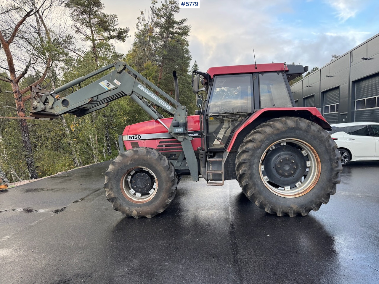 1995 Case IH 5150 Maxxum w/ front loader. - Máy cày: hình 2 1995 Case IH 5150 Maxxum w/ front loader. - Máy cày: hình 2