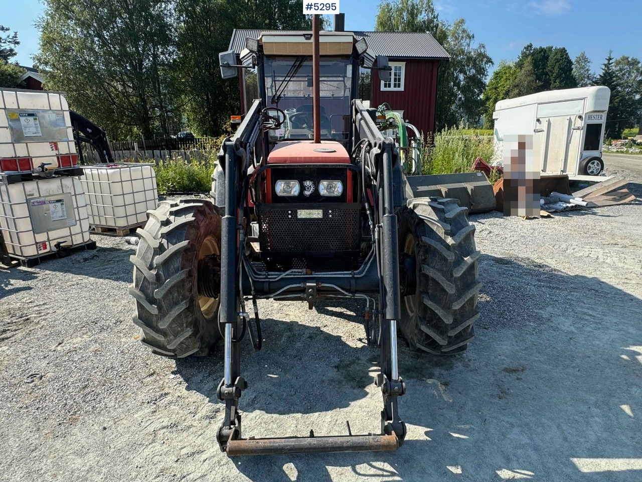 1995 SAME Antares tractor w/ front loader. WATCH VIDEO! - Máy cày: hình 2 1995 SAME Antares tractor w/ front loader. WATCH VIDEO! - Máy cày: hình 2