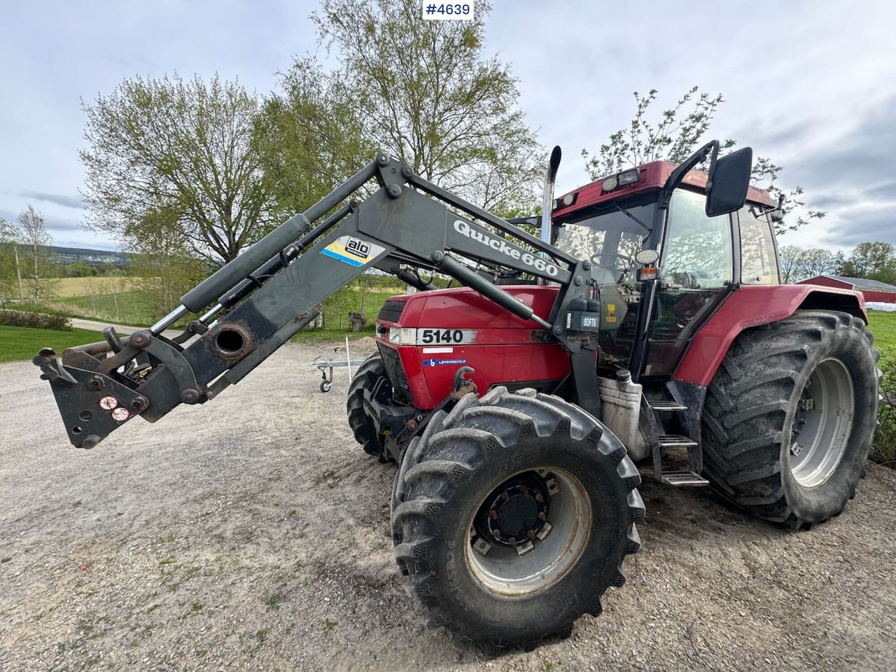 1996 CASE IH 5140 Maxxum Plus w/ front loader - Máy cày: hình 2 1996 CASE IH 5140 Maxxum Plus w/ front loader - Máy cày: hình 2