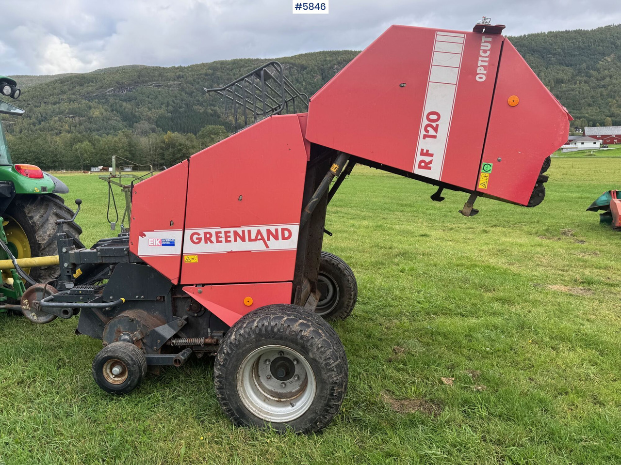 1996 Greenland RF120 round baler. WATCH THE VIDEO! - Trang thiết bị dàn trải: hình 5 1996 Greenland RF120 round baler. WATCH THE VIDEO! - Trang thiết bị dàn trải: hình 5