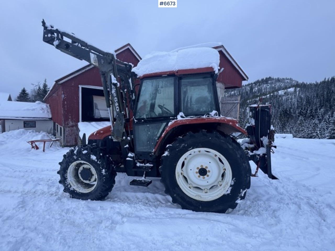 1996 New Holland L75 with front loader and 3rd function - Máy cày: hình 4 1996 New Holland L75 with front loader and 3rd function - Máy cày: hình 4