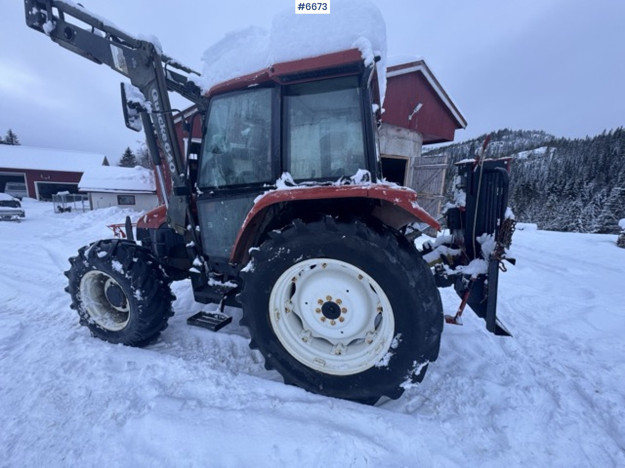 1996 New Holland L75 with front loader and 3rd function - Máy cày: hình 5 1996 New Holland L75 with front loader and 3rd function - Máy cày: hình 5