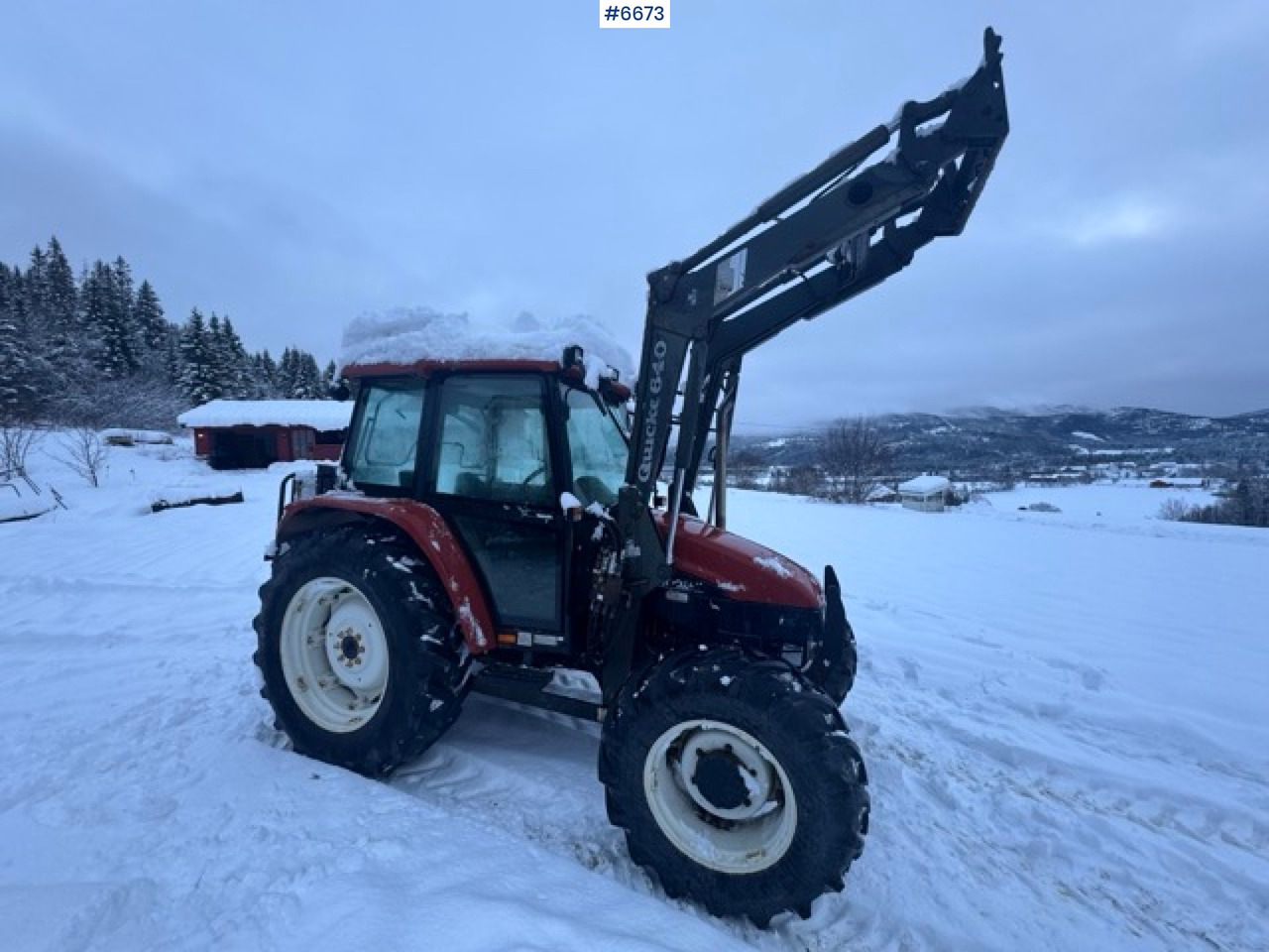 1996 New Holland L75 with front loader and 3rd function - Máy cày: hình 3 1996 New Holland L75 with front loader and 3rd function - Máy cày: hình 3