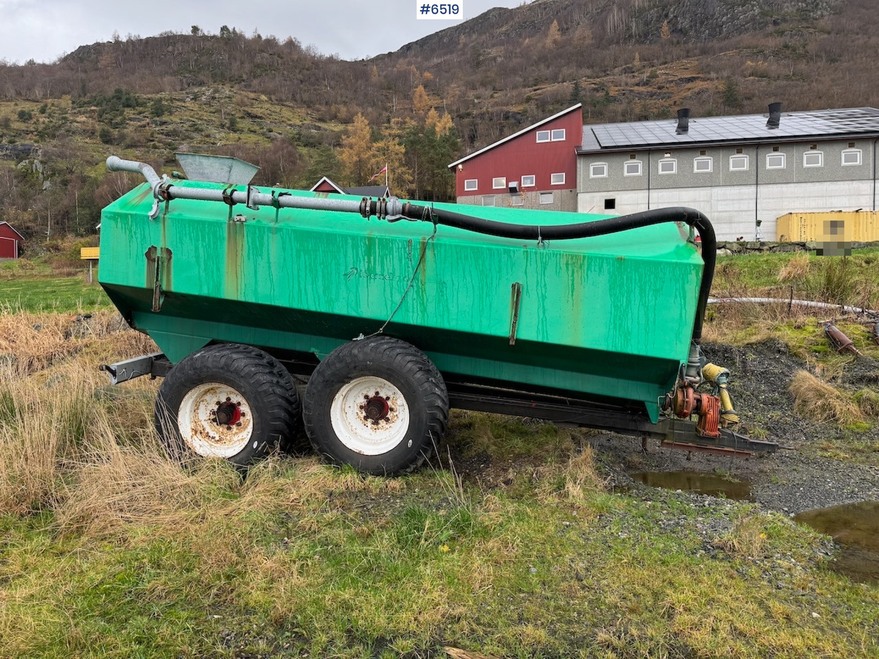 1997 Moi Guffen 15,000 liters w/ cannon. - Máy rải phân dạng lỏng: hình 5 1997 Moi Guffen 15,000 liters w/ cannon. - Máy rải phân dạng lỏng: hình 5
