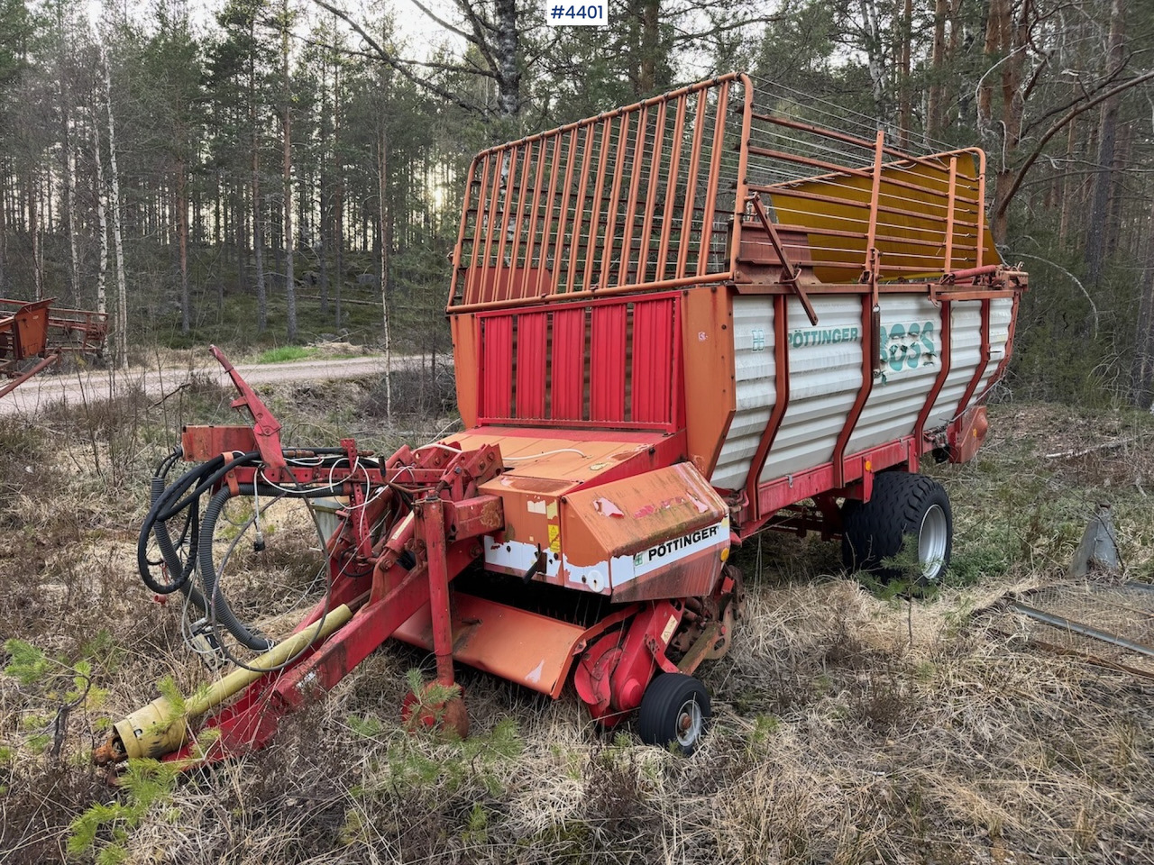 1997 Pöttinger Boss1 Loader - Trang thiết bị dàn trải: hình 1 1997 Pöttinger Boss1 Loader - Trang thiết bị dàn trải: hình 1