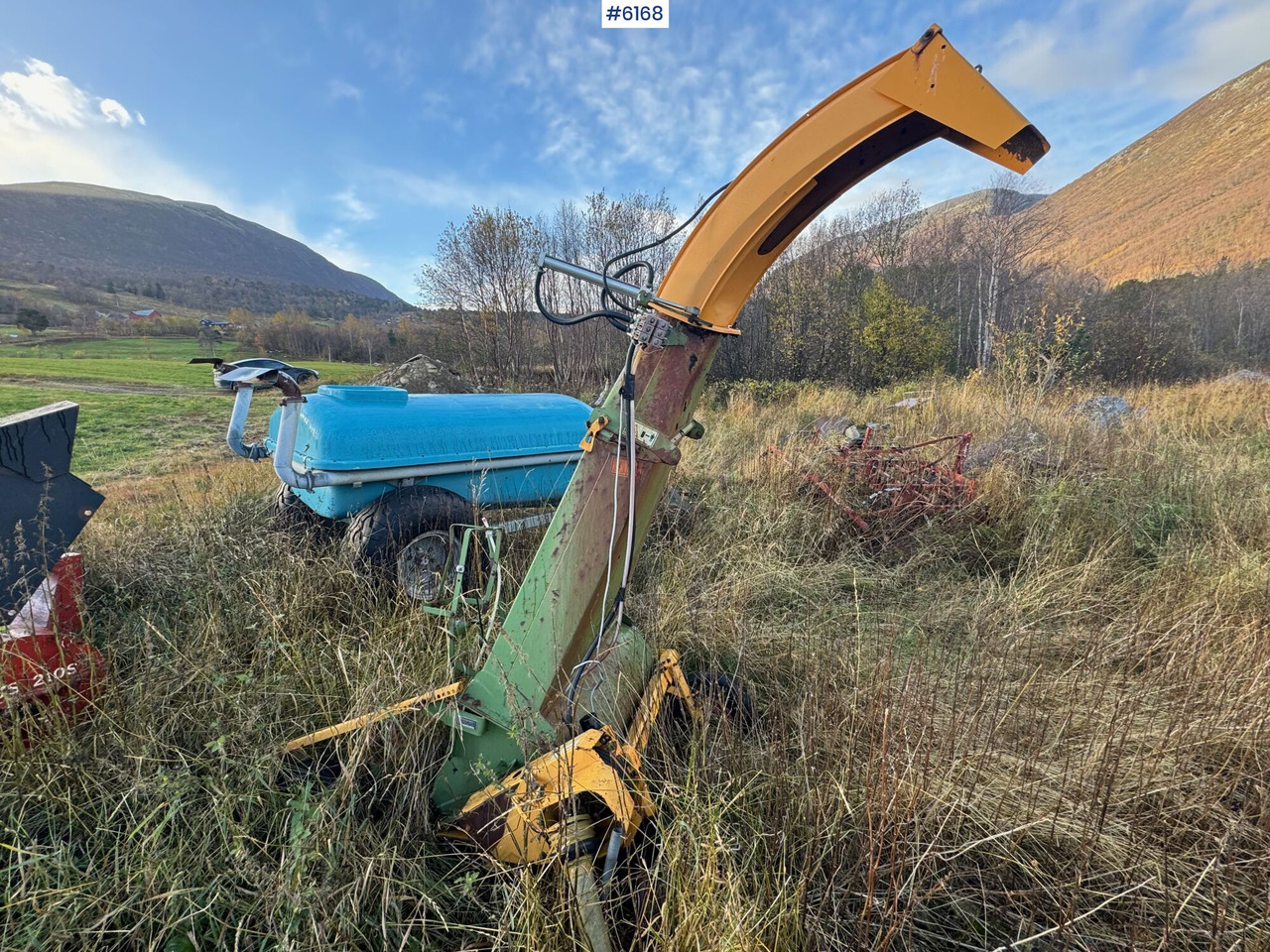 Trang thiết bị dàn trải 1998 Serigstad forage harvester FS134: hình 6 Trang thiết bị dàn trải 1998 Serigstad forage harvester FS134: hình 6