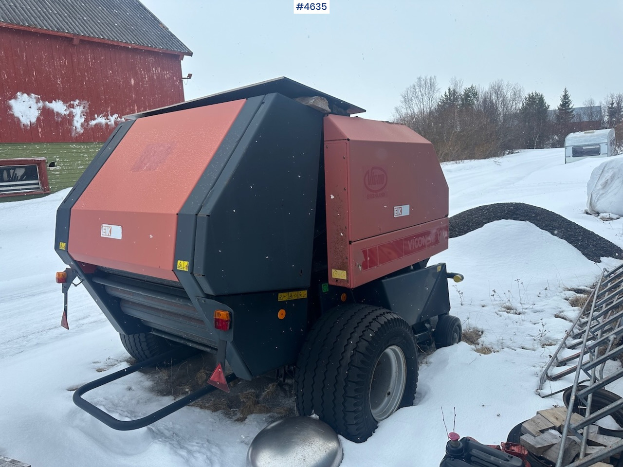 1998 Vicon RF 130 Round baler. - Trang thiết bị dàn trải: hình 4 1998 Vicon RF 130 Round baler. - Trang thiết bị dàn trải: hình 4