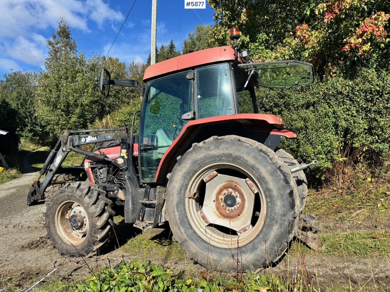 1999 Case CX100 w/ Front Loader. - Máy cày: hình 4 1999 Case CX100 w/ Front Loader. - Máy cày: hình 4