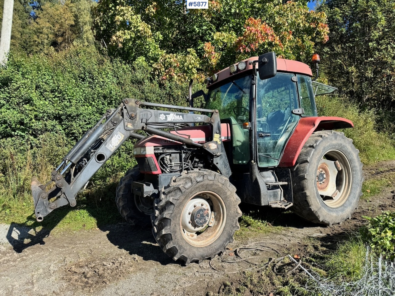 1999 Case CX100 w/ Front Loader. - Máy cày: hình 2 1999 Case CX100 w/ Front Loader. - Máy cày: hình 2