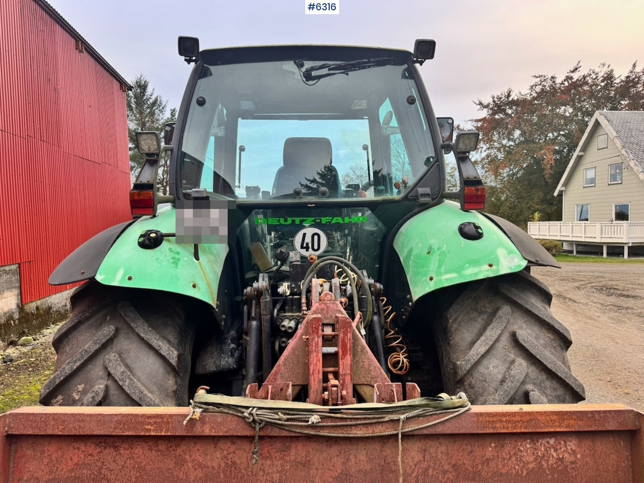 1999 Deutz Agrotron 150 w/ bucket and Front loader from 2020. - Máy cày: hình 5 1999 Deutz Agrotron 150 w/ bucket and Front loader from 2020. - Máy cày: hình 5