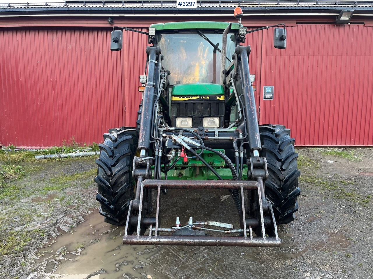 1999 John Deere 6210 SE with Front Loader - Máy cày: hình 3 1999 John Deere 6210 SE with Front Loader - Máy cày: hình 3