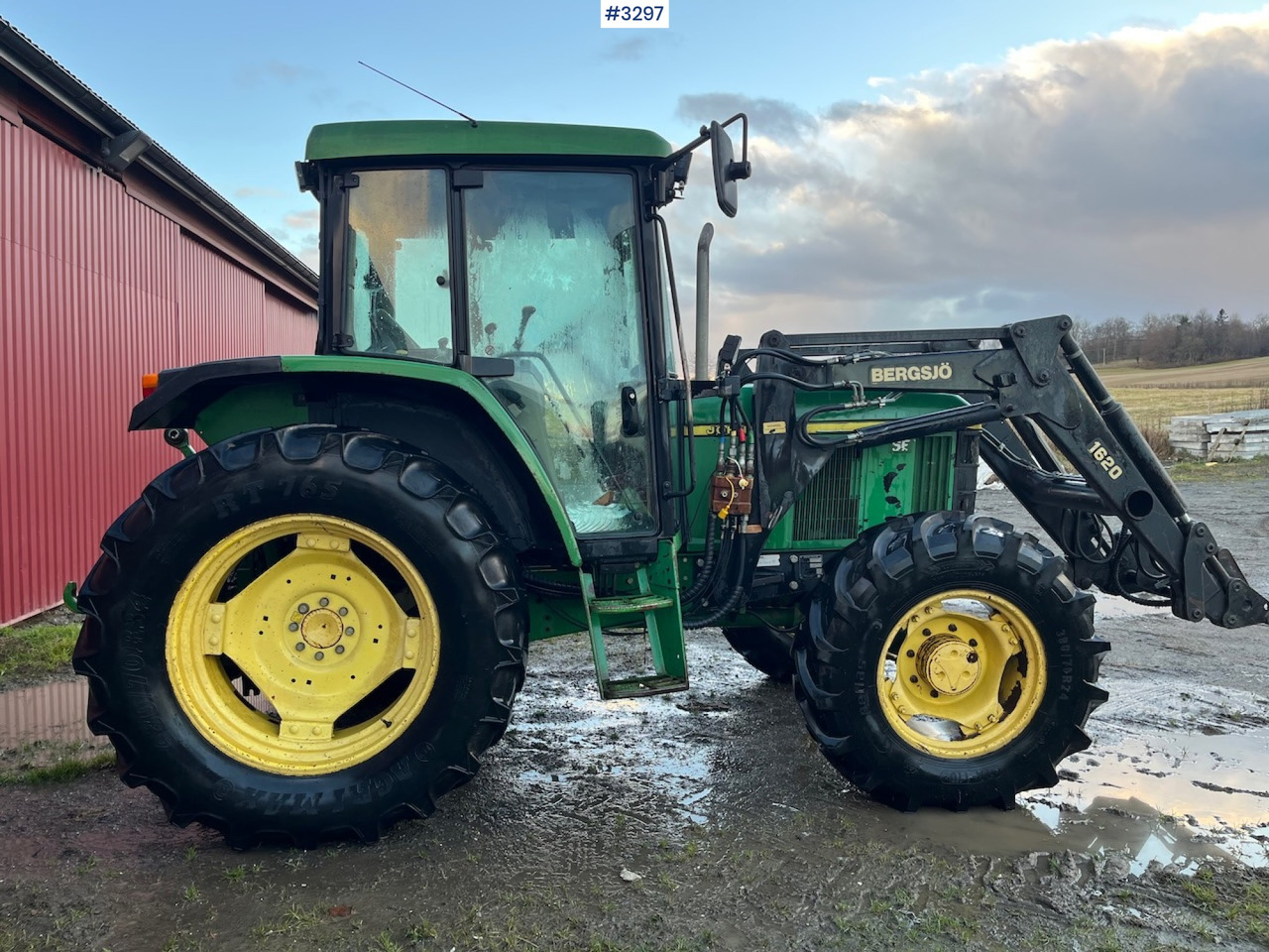 1999 John Deere 6210 SE with Front Loader - Máy cày: hình 5 1999 John Deere 6210 SE with Front Loader - Máy cày: hình 5