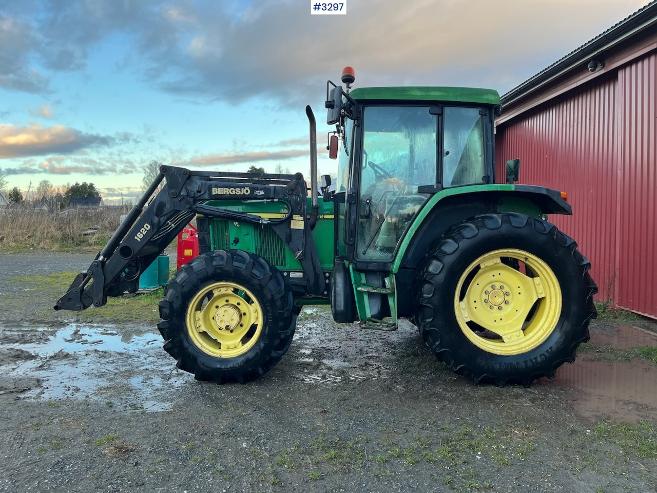 1999 John Deere 6210 SE with Front Loader - Máy cày: hình 2 1999 John Deere 6210 SE with Front Loader - Máy cày: hình 2