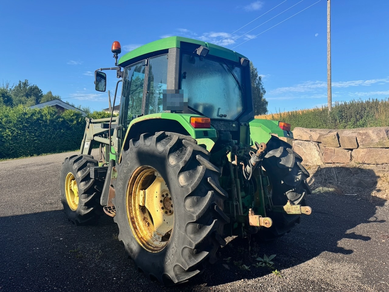 1999 John Deere 6310 w/ Front Loader. - Máy cày: hình 4 1999 John Deere 6310 w/ Front Loader. - Máy cày: hình 4