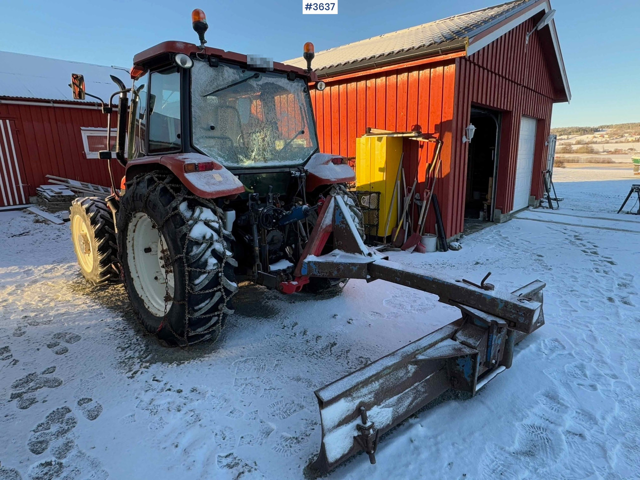 1999 New Holland TL90 with chain for sale! - Máy cày: hình 5 1999 New Holland TL90 with chain for sale! - Máy cày: hình 5