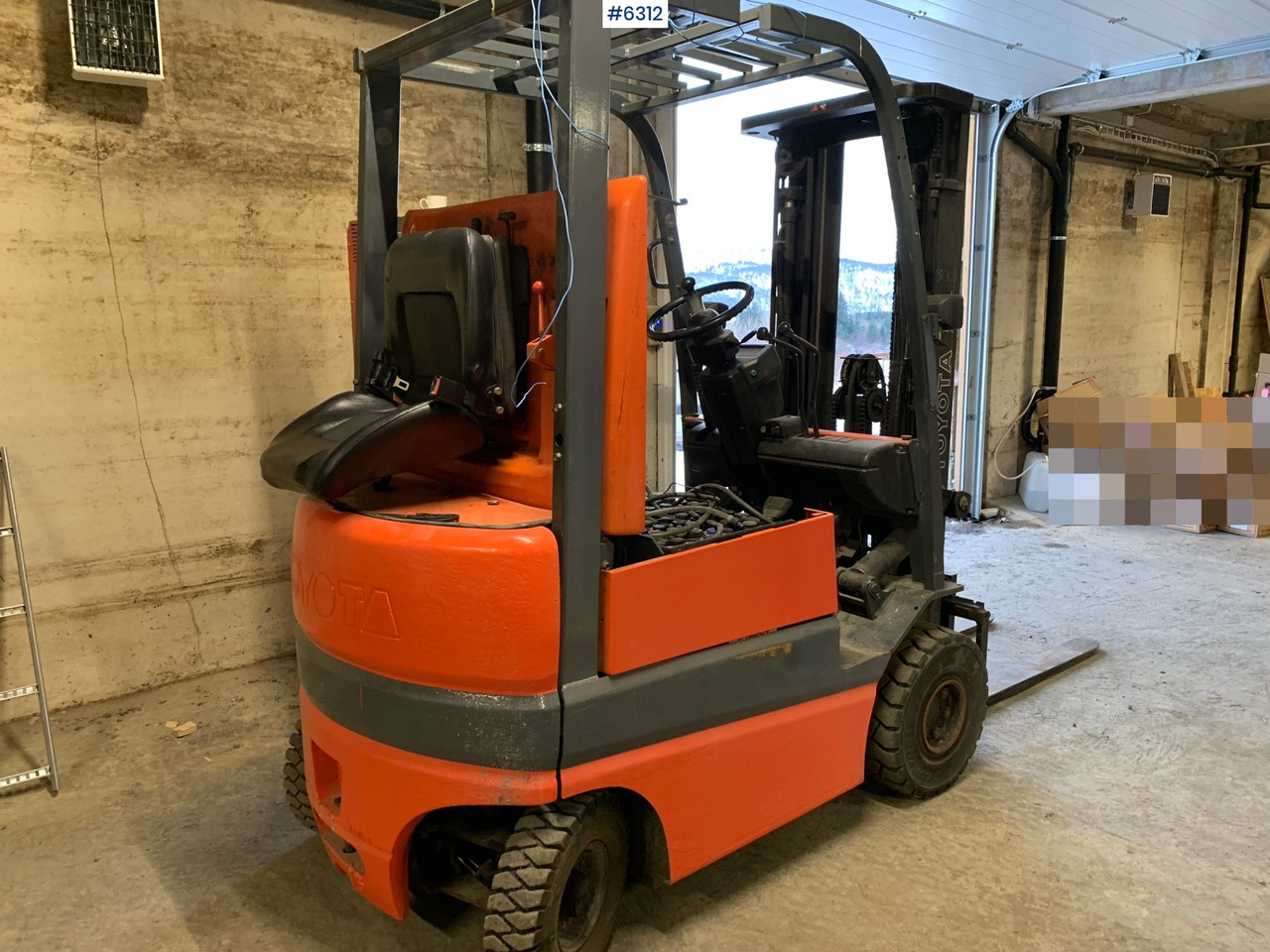 1999 Toyota FBMF 16 Electric Forklift. - Xe nâng: hình 1 1999 Toyota FBMF 16 Electric Forklift. - Xe nâng: hình 1