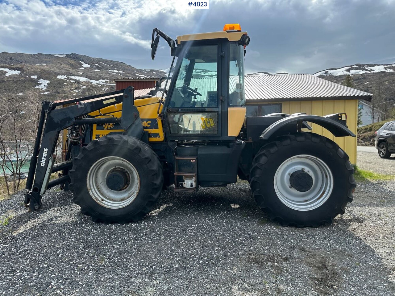 2000 JCB Fastrac 4x4 tractor w/ loader, 2 new tires, gravel bucket or snow bucket. WATCH VIDEO. - Máy cày: hình 2 2000 JCB Fastrac 4x4 tractor w/ loader, 2 new tires, gravel bucket or snow bucket. WATCH VIDEO. - Máy cày: hình 2