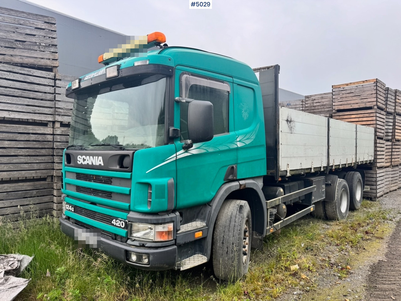 2000 Scania P124 6x2 Tipper truck - Xe ben: hình 1 2000 Scania P124 6x2 Tipper truck - Xe ben: hình 1