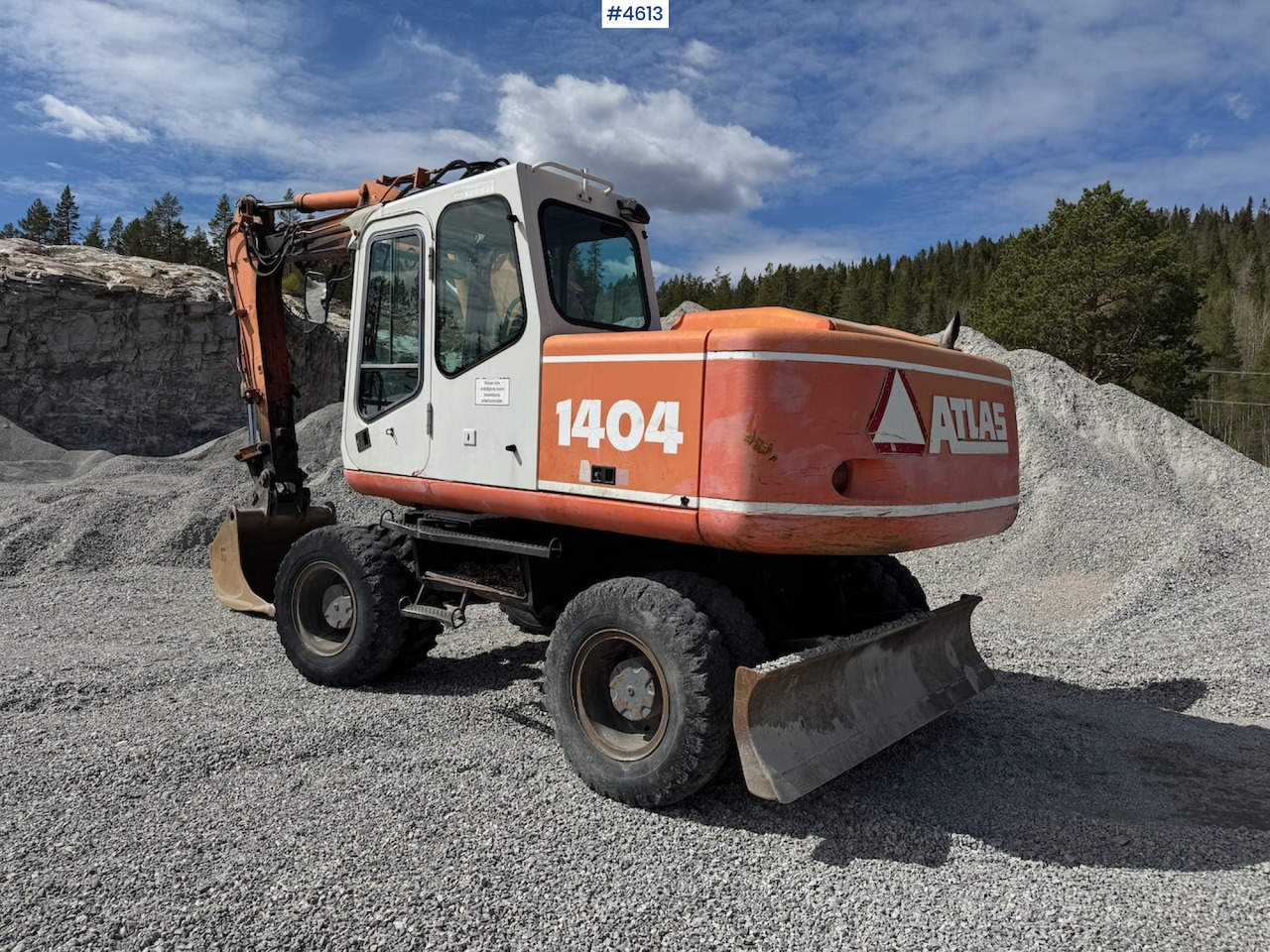 2001 Atlas 1404 Watch video! - Máy xúc: hình 3 2001 Atlas 1404 Watch video! - Máy xúc: hình 3
