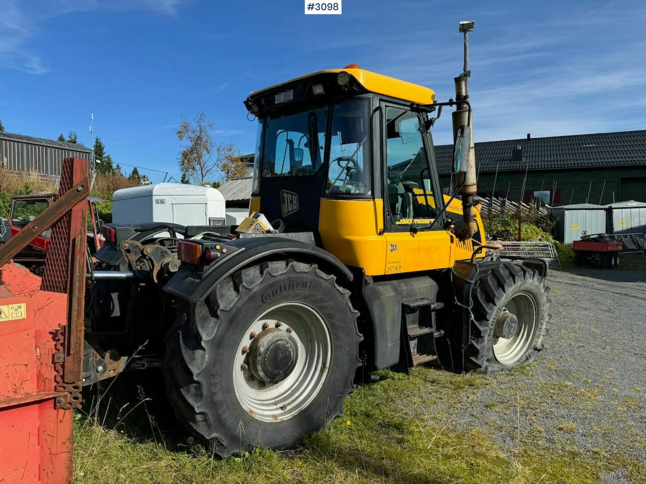2001 JCB Fastrac 3185 4x4. The plow rigged and two sets of tires. - Máy cày: hình 5 2001 JCB Fastrac 3185 4x4. The plow rigged and two sets of tires. - Máy cày: hình 5