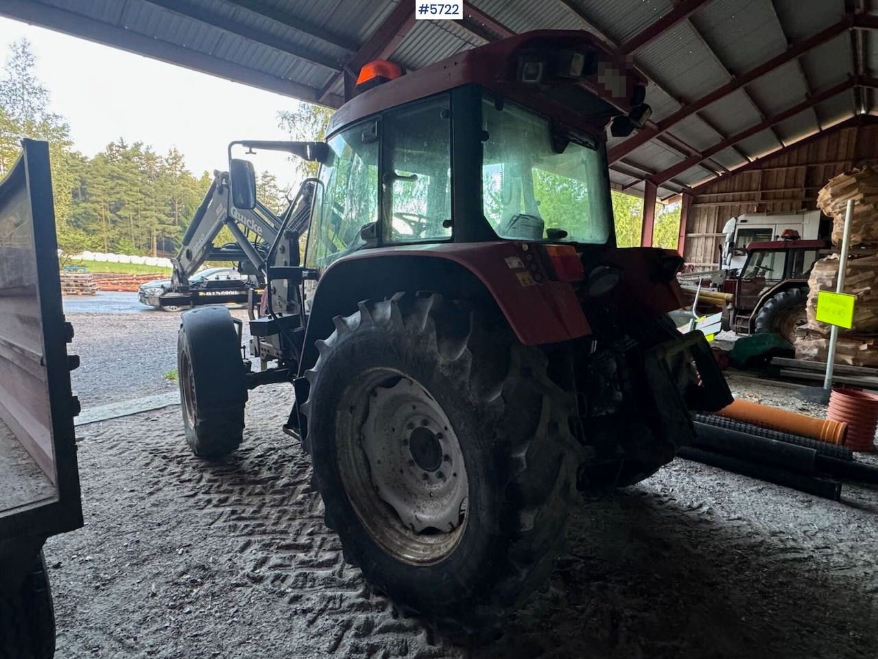 2002 Case CS94A 4x4 w/ Quicke front loader. 3550 hours. - Máy cày: hình 5 2002 Case CS94A 4x4 w/ Quicke front loader. 3550 hours. - Máy cày: hình 5