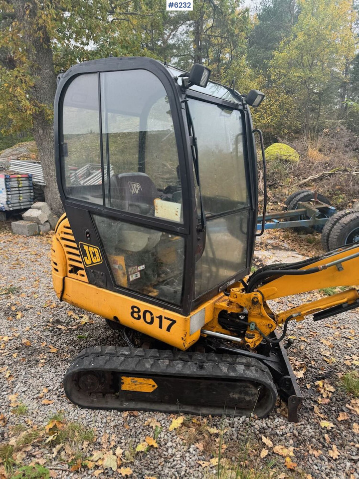 2003 JCB 8017 Mini Excavator with 2 buckets - Máy xúc: hình 3 2003 JCB 8017 Mini Excavator with 2 buckets - Máy xúc: hình 3