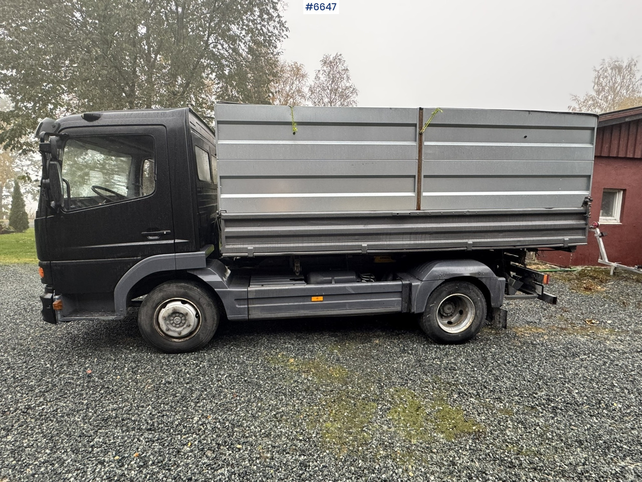2003 Mercedes Benz Atego flatbed - Xe tải thùng lửng/ Phẳng: hình 3 2003 Mercedes Benz Atego flatbed - Xe tải thùng lửng/ Phẳng: hình 3