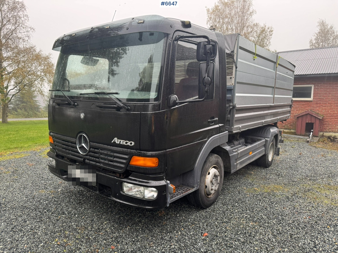 2003 Mercedes Benz Atego flatbed - Xe tải thùng lửng/ Phẳng: hình 2 2003 Mercedes Benz Atego flatbed - Xe tải thùng lửng/ Phẳng: hình 2