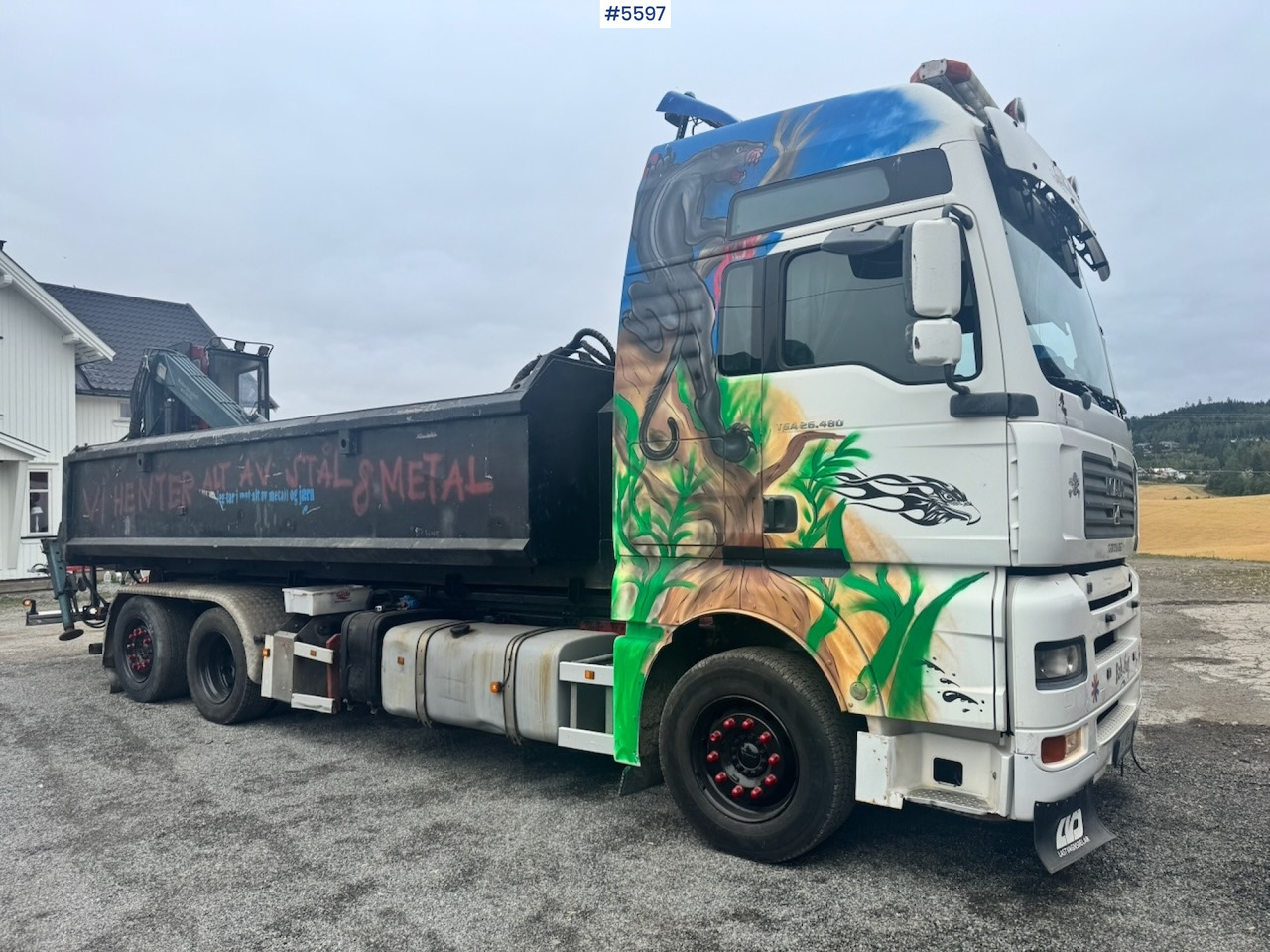 2004 MAN TGA 26.480 6x2 Hook Lift Truck - Xe tải nâng móc: hình 2 2004 MAN TGA 26.480 6x2 Hook Lift Truck - Xe tải nâng móc: hình 2