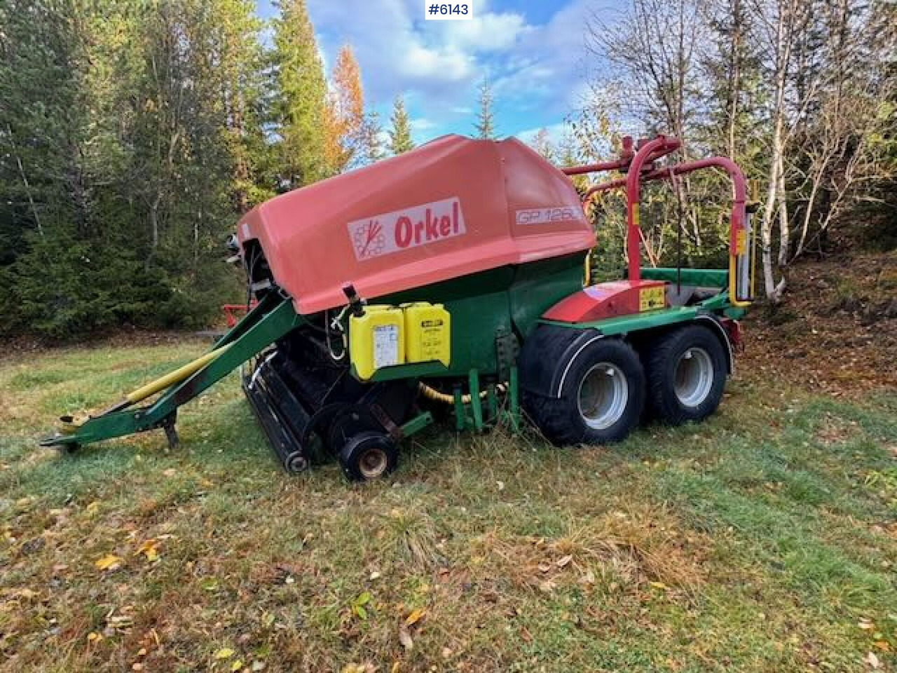 2004 Orkel 1260 combination baler-wrapper - Trang thiết bị dàn trải: hình 5 2004 Orkel 1260 combination baler-wrapper - Trang thiết bị dàn trải: hình 5