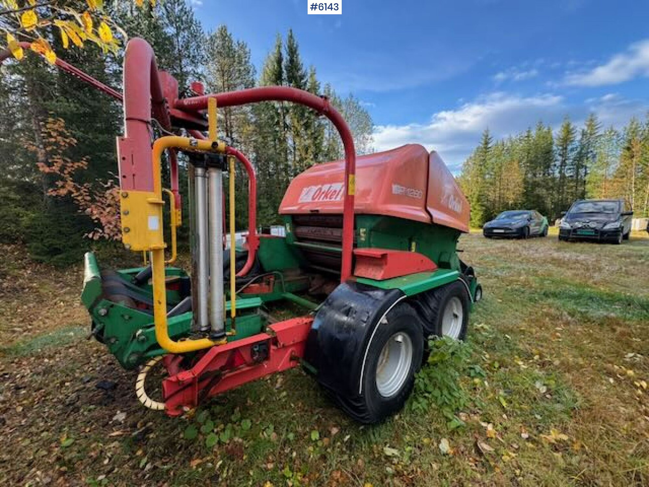 2004 Orkel 1260 combination baler-wrapper - Trang thiết bị dàn trải: hình 4 2004 Orkel 1260 combination baler-wrapper - Trang thiết bị dàn trải: hình 4