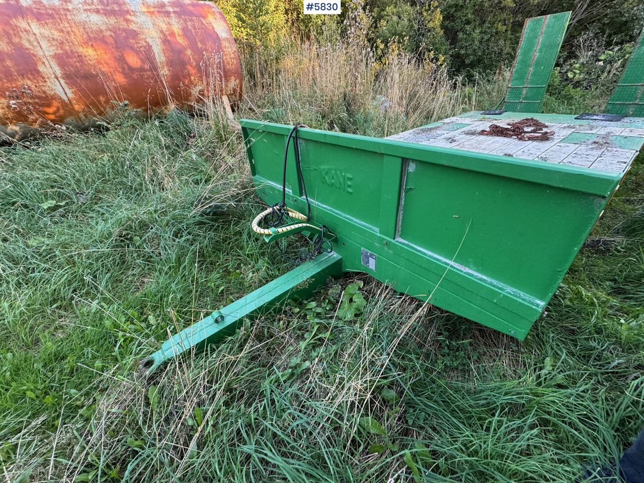 2005 Kane machine trailer - Rơ moóc thùng thấp: hình 2 2005 Kane machine trailer - Rơ moóc thùng thấp: hình 2