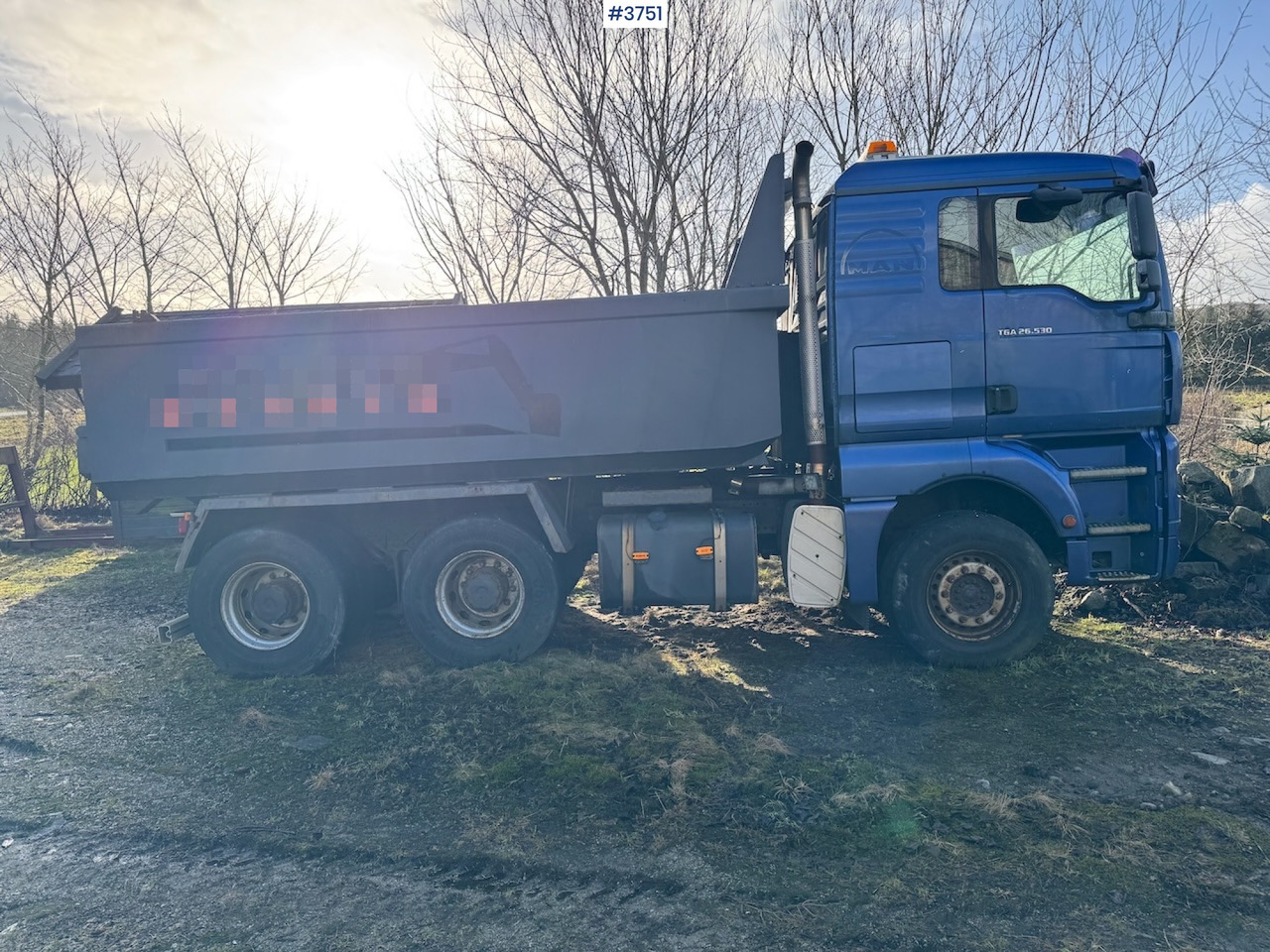 2005 MAN TGA 26.530 6x4 Tipper truck - Xe ben: hình 3 2005 MAN TGA 26.530 6x4 Tipper truck - Xe ben: hình 3
