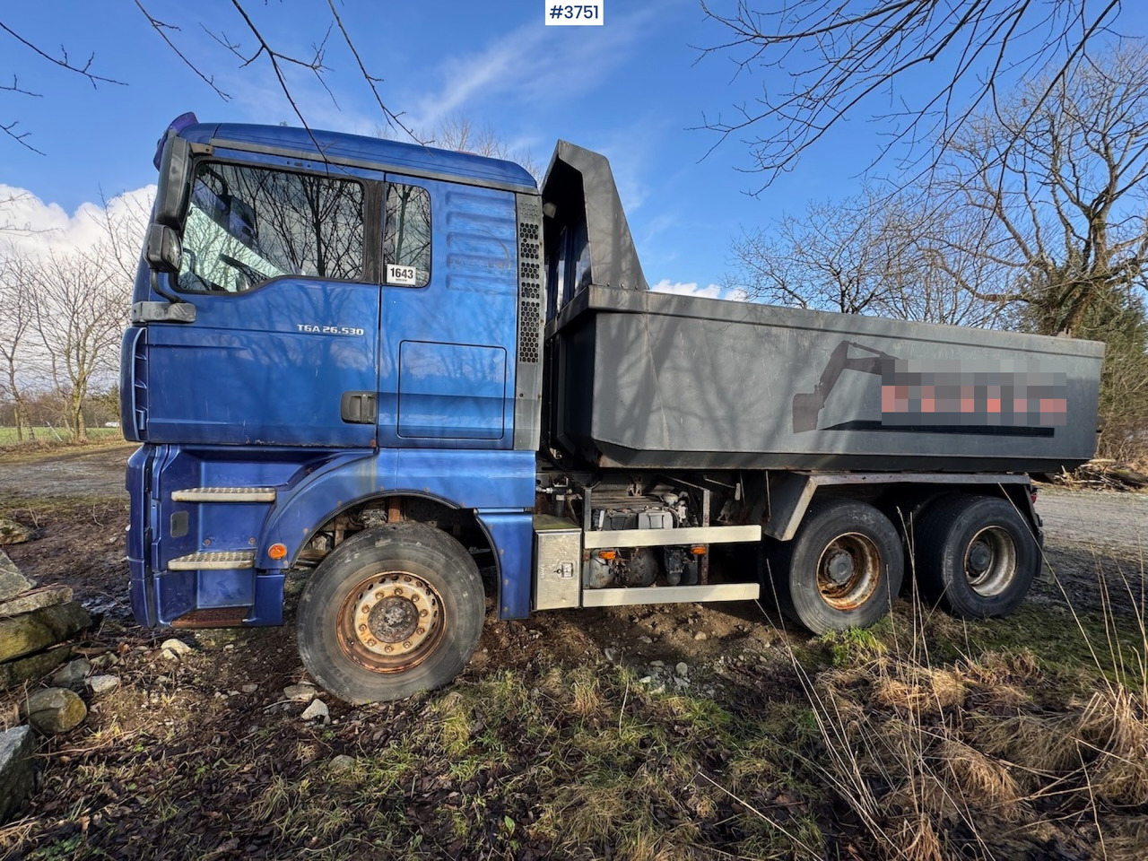 2005 MAN TGA 26.530 6x4 Tipper truck - Xe ben: hình 4 2005 MAN TGA 26.530 6x4 Tipper truck - Xe ben: hình 4